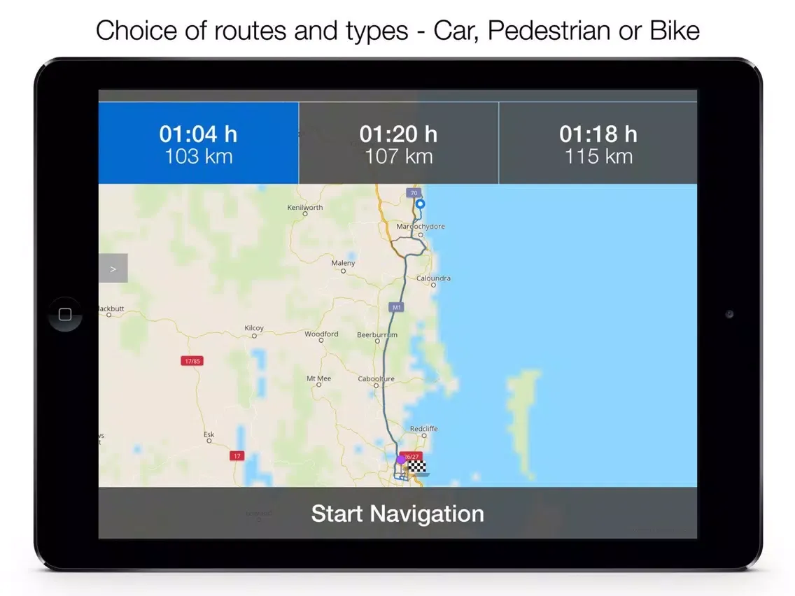 Скриншоты Washington Offline Maps iPad 