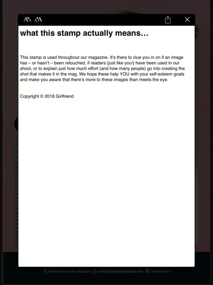 Girlfriend Mag iPad  Ekran Görüntüleri