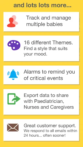 Capturas de pantalla de Feed Baby Pro - Baby Tracker