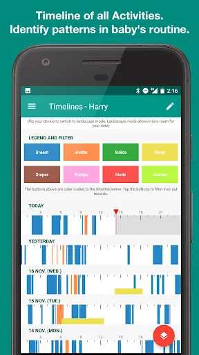 Capturas de pantalla de Feed Baby Pro - Baby Tracker