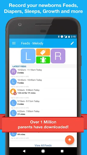 Capturas de pantalla de Feed Baby Pro - Baby Tracker