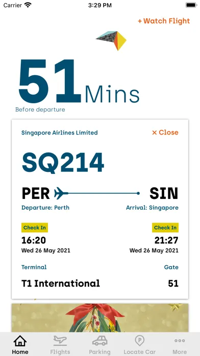 Perth Airport سکرین شاٹس