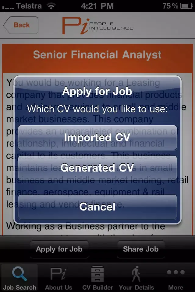 People Intelligence Screenshots