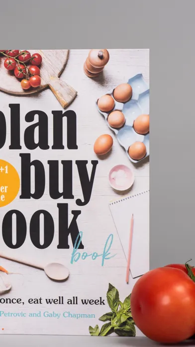 Plan Buy Cook meal planner स्क्रीनशॉट