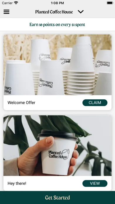 Planted Coffee House 스크린샷