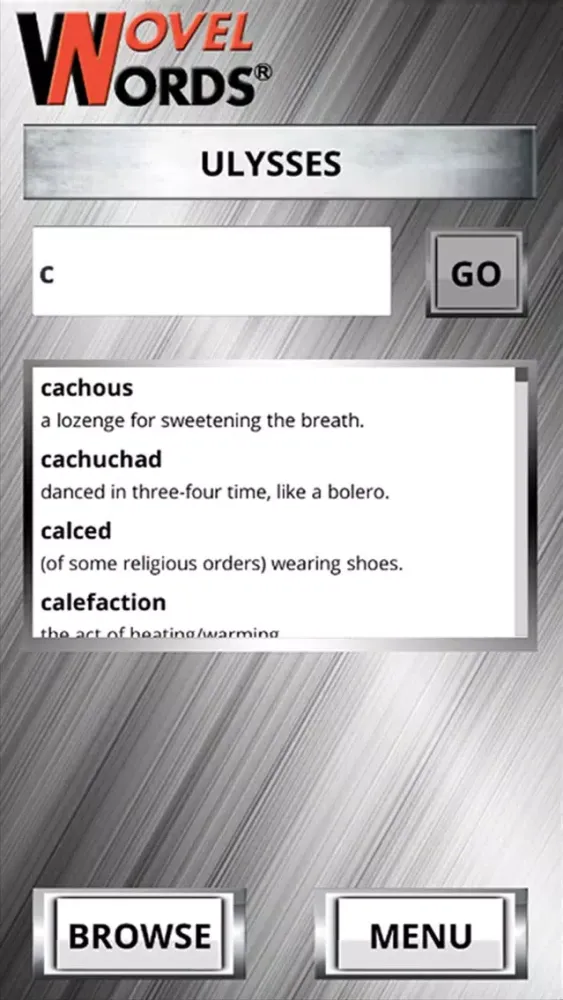 Novel Words Collection应用截图