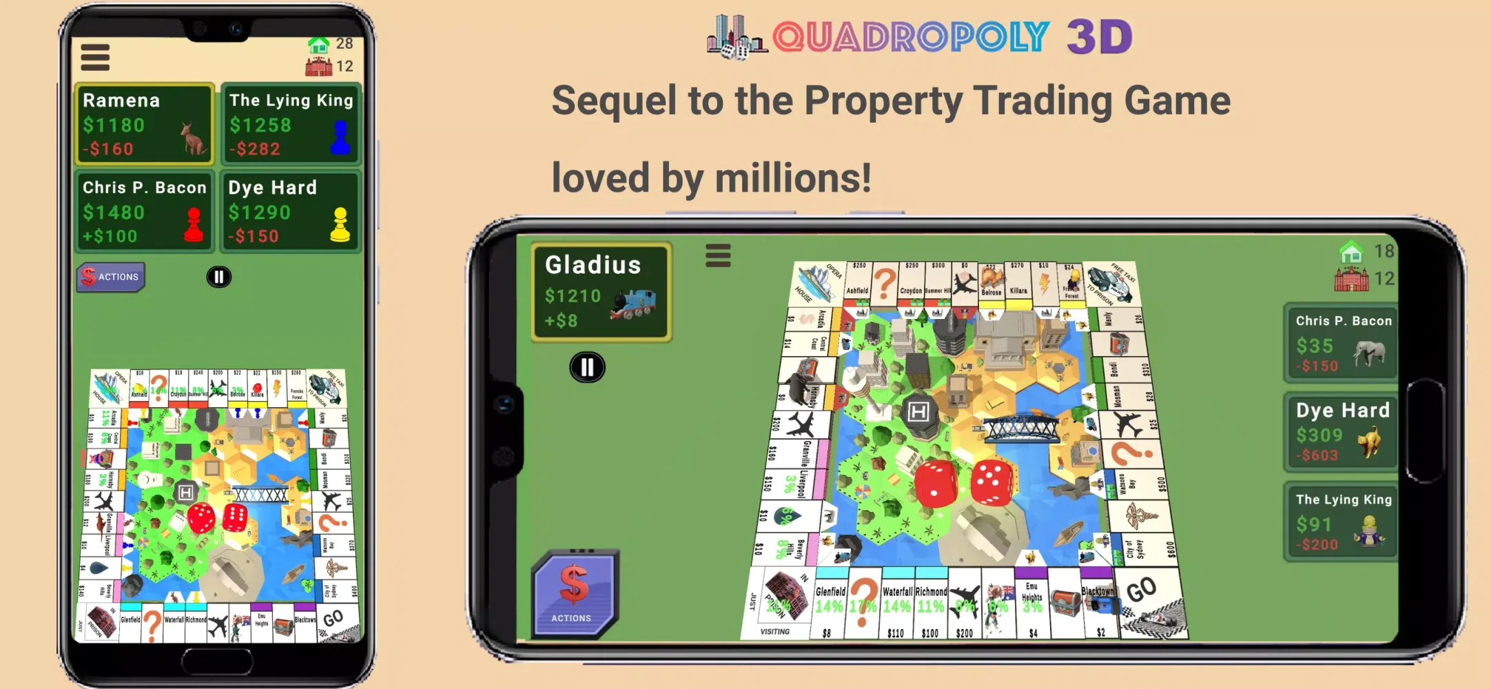 Quadropoly Screenshots