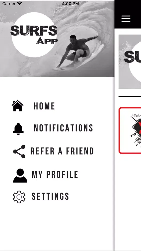 Captures d'écran de Surfs App