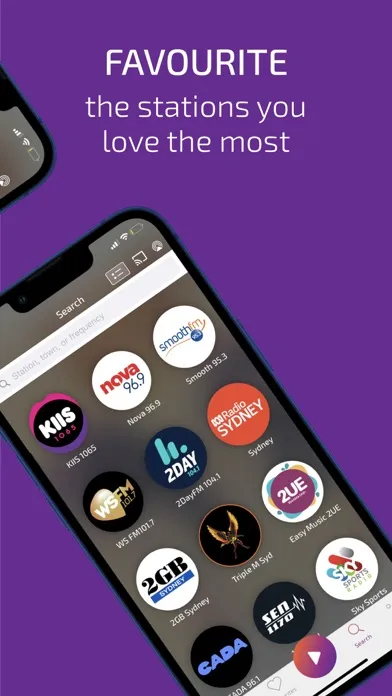 Скриншоты RadioApp – FM, AM, DAB+