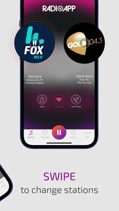 Скриншоты RadioApp – FM, AM, DAB+