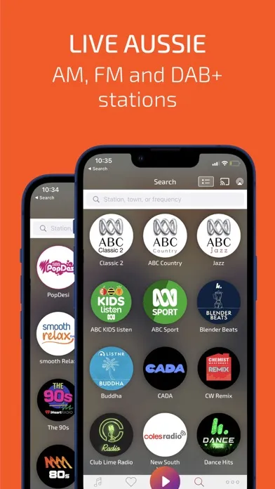 Скриншоты RadioApp – FM, AM, DAB+