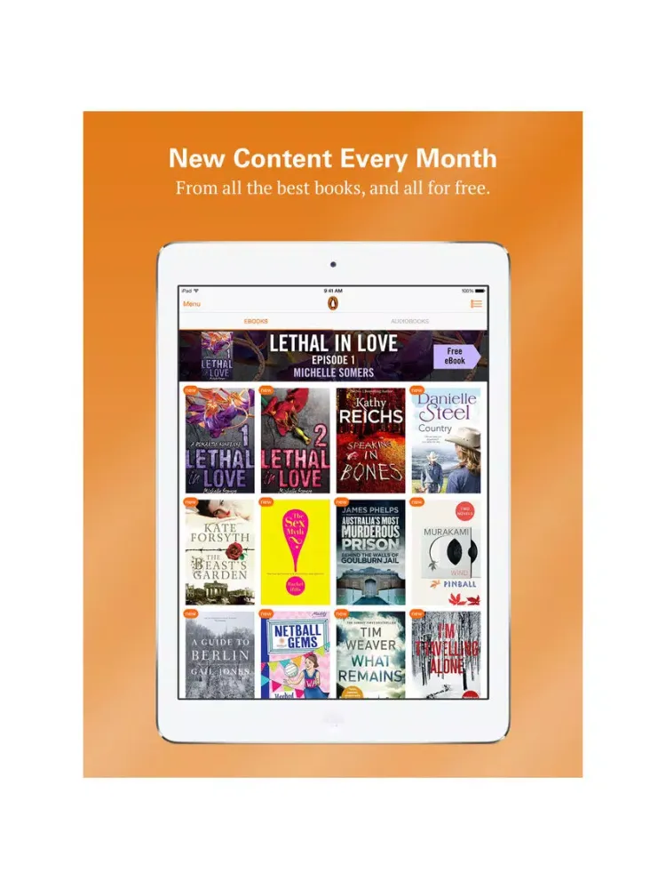 Penguin New Books iPad  स्क्रीनशॉट