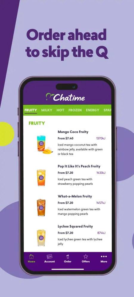 Chatime Australia Screenshots