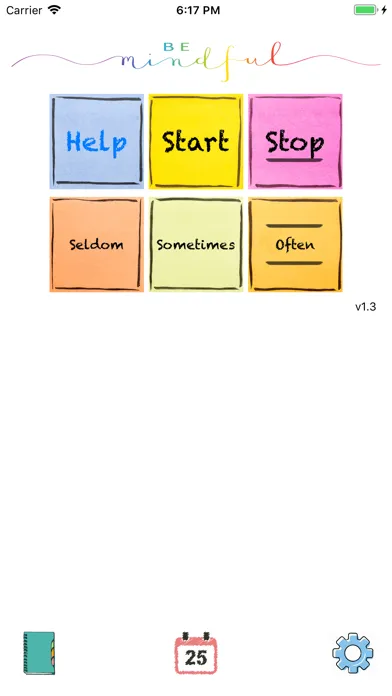 ภาพหน้าจอของ Mindful