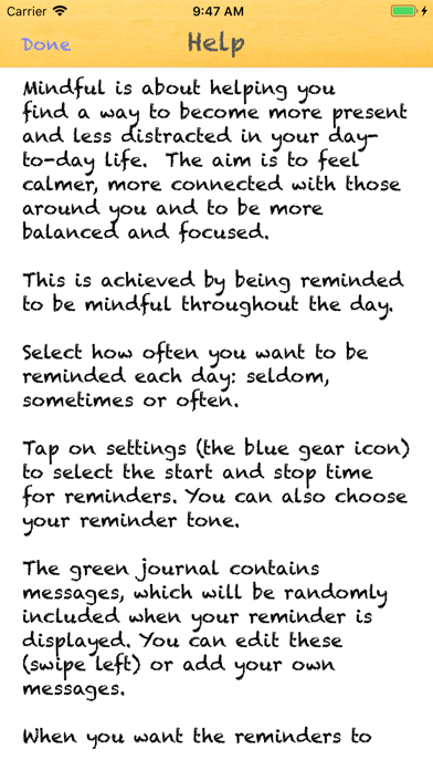 Mindful Screenshots