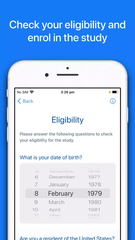 Screenshot di COVID-Cough Study
