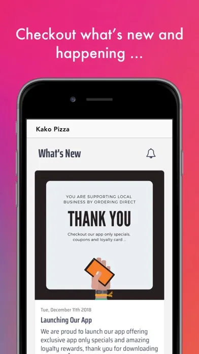 Zrzuty ekranu Kako Pizza