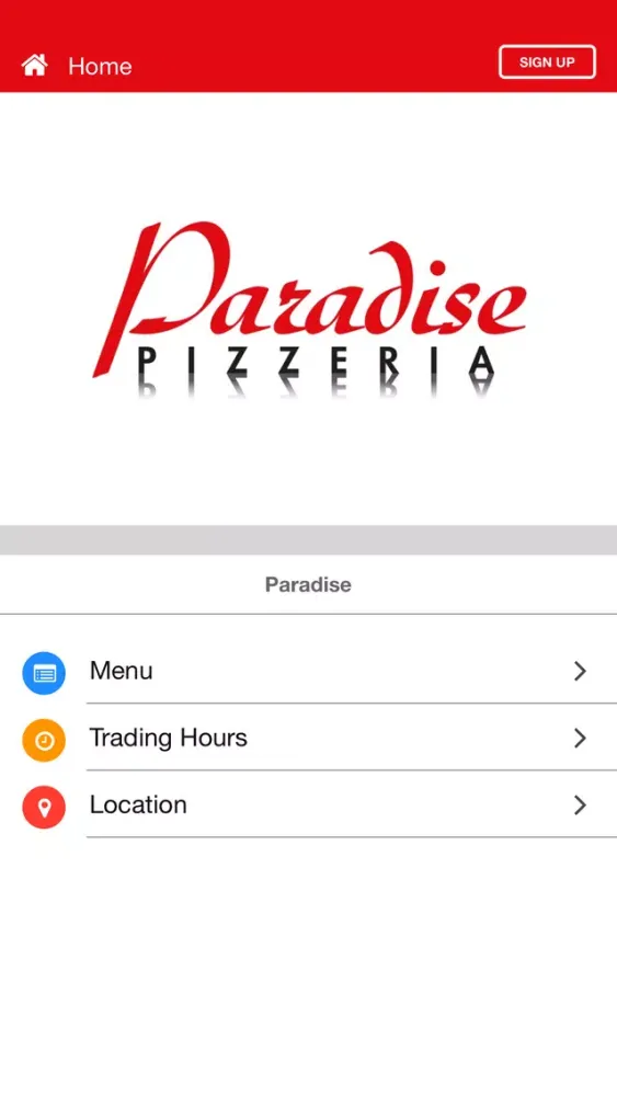Paradise Pizzeria スクリーンショット