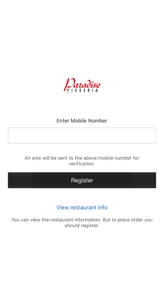 Paradise Pizzeria スクリーンショット