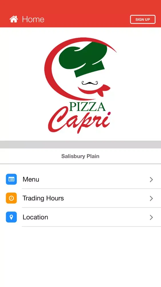 Pizza Capri应用截图