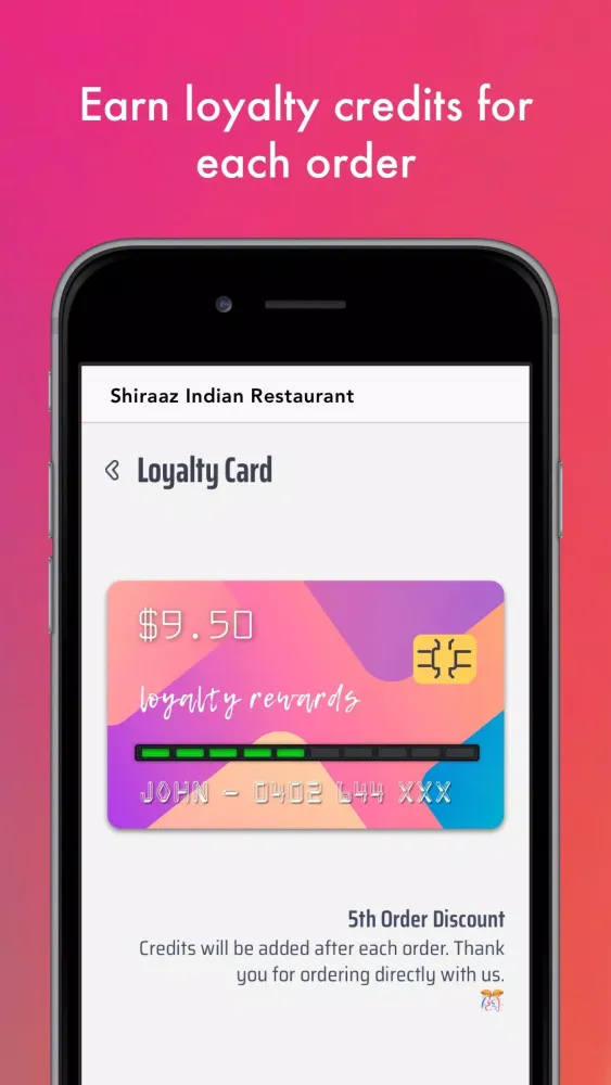 Shiraaz Indian Restaurant应用截图