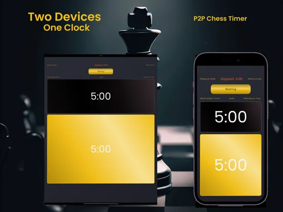 Chess Timer P2P iPad  سکرین شاٹس
