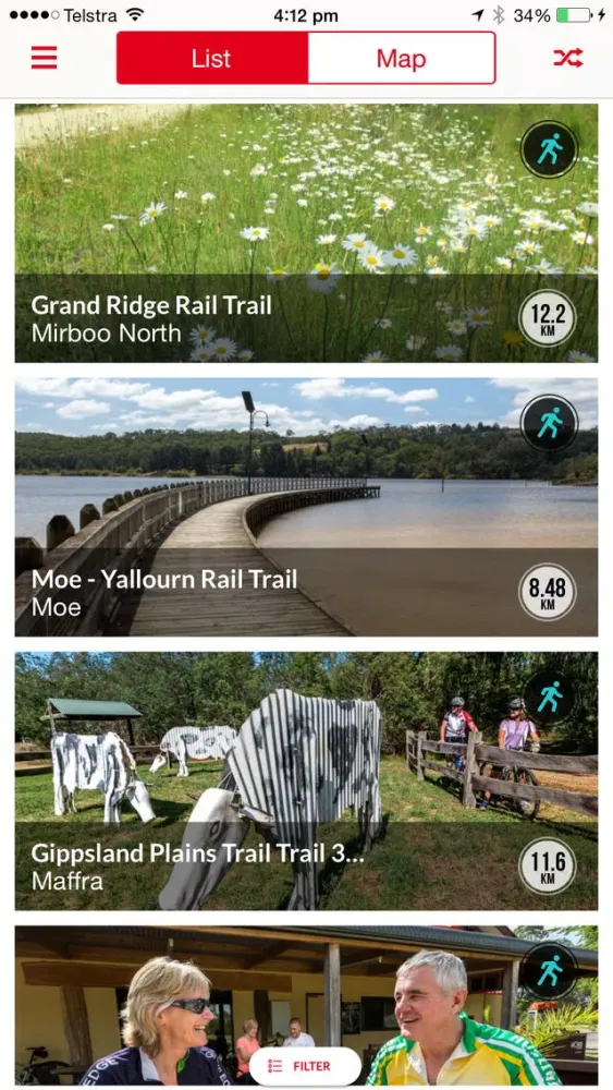 Скриншоты ParkTracks - LaTrobe City