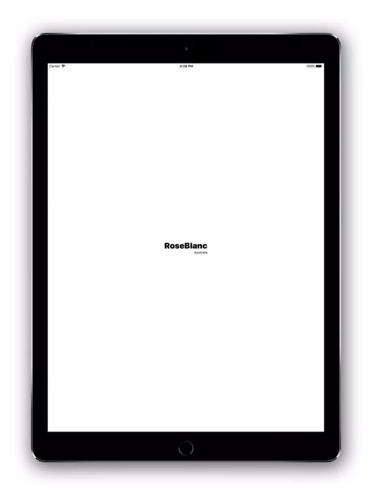 RoseBlanc iPad 应用截图