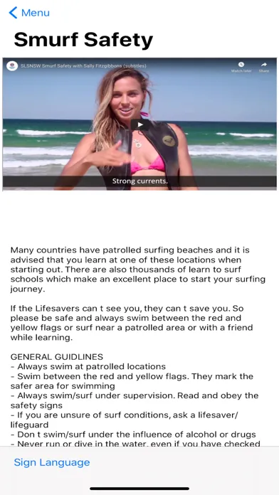 Capturas de tela do Sally's Surf School