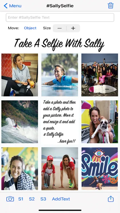 Capturas de tela do Sally's Surf School