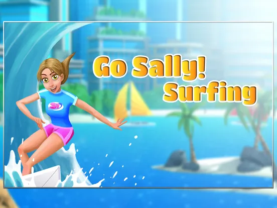 Go Sally! Surfing iPad  स्क्रीनशॉट