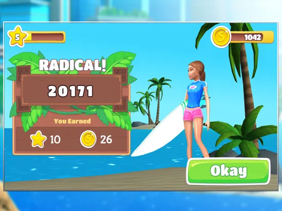 Go Sally! Surfing iPad  स्क्रीनशॉट