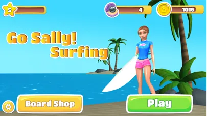 Go Sally! Surfing स्क्रीनशॉट