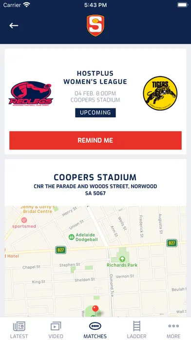 تصاویر The Official SANFL App