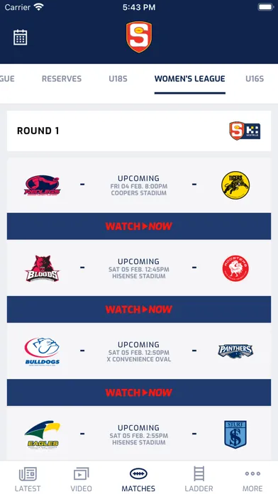 تصاویر The Official SANFL App
