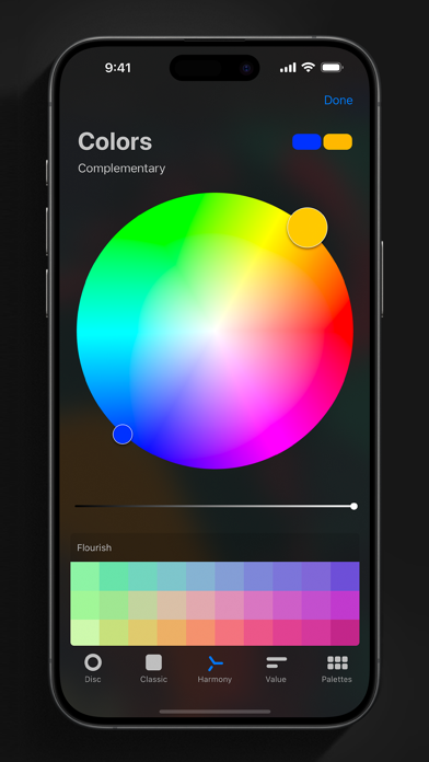 Tangkapan skrin Procreate Pocket