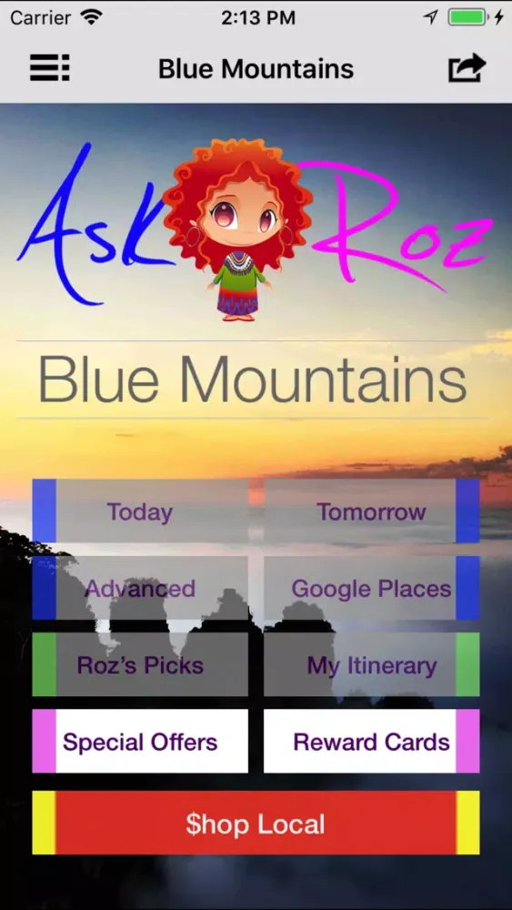 Ask Roz Blue Mountains سکرین شاٹس