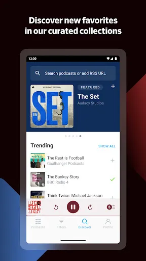 Pocket Casts - Podcast Player سکرین شاٹس