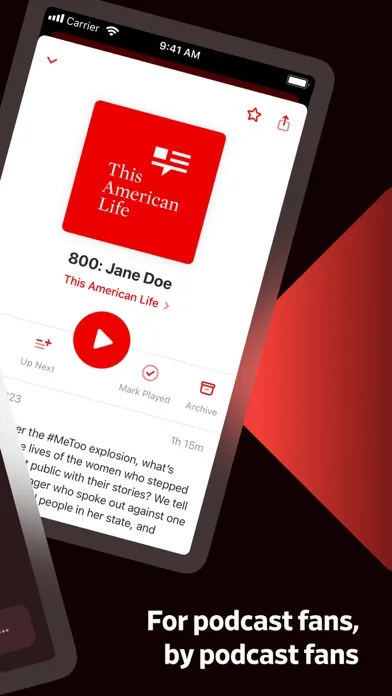 Pocket Casts: Podcast Player应用截图