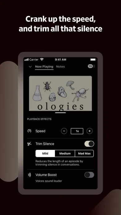 Pocket Casts: Podcast Player应用截图