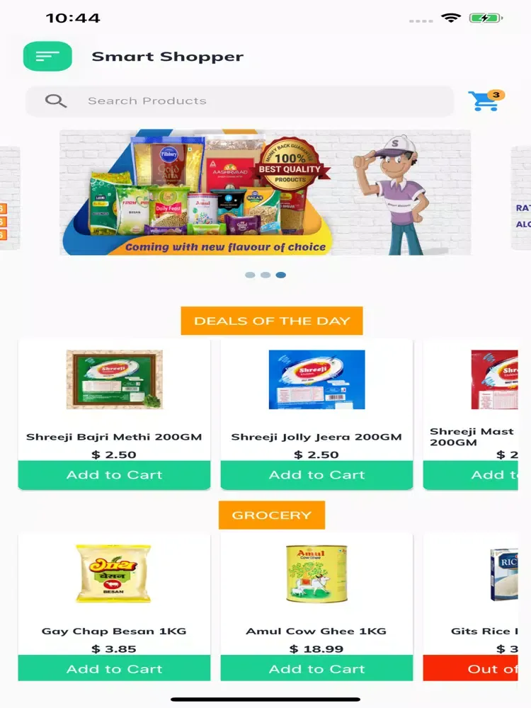 Capturas de pantalla de Smart Shopper iPad 