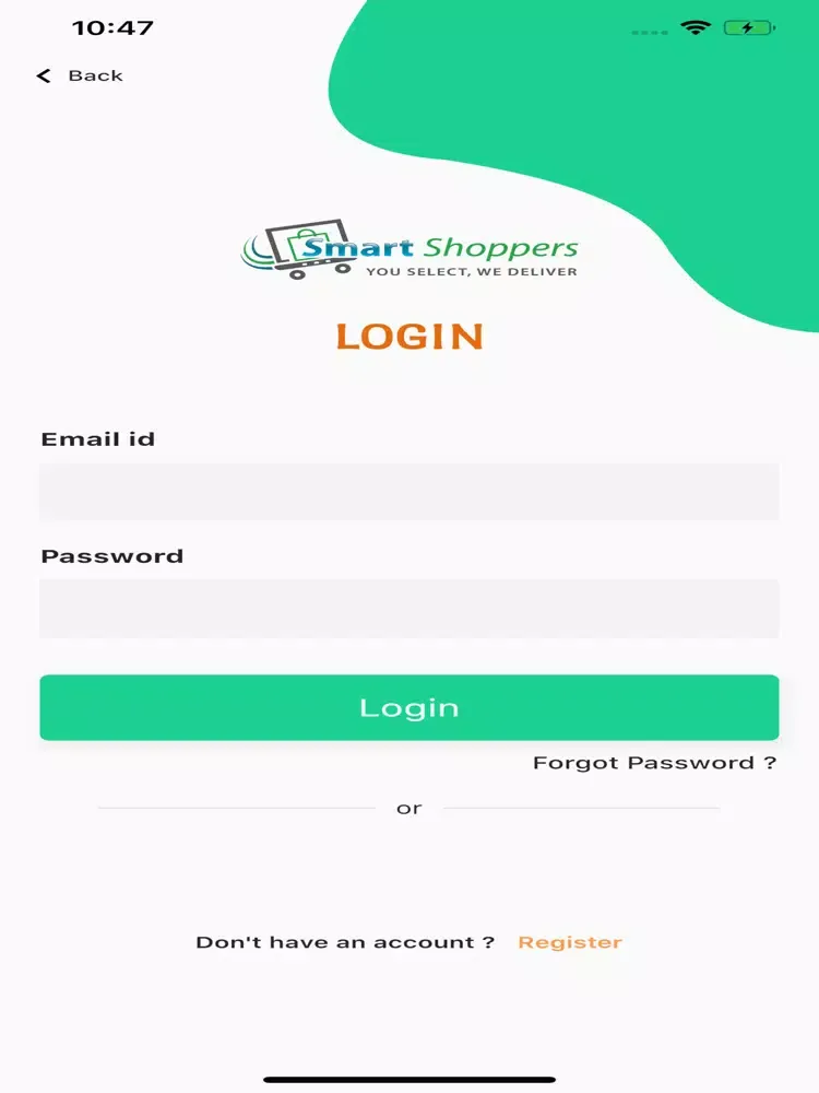 Capturas de pantalla de Smart Shopper iPad 