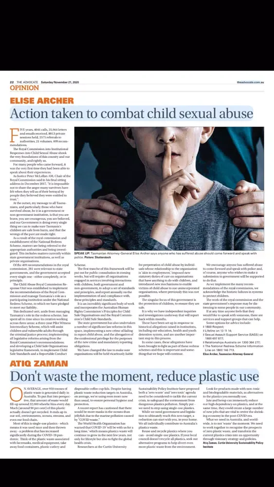 The Advocate Digital eEdition Ekran Görüntüleri