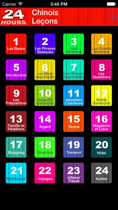 En 24 Heures le chinois应用截图