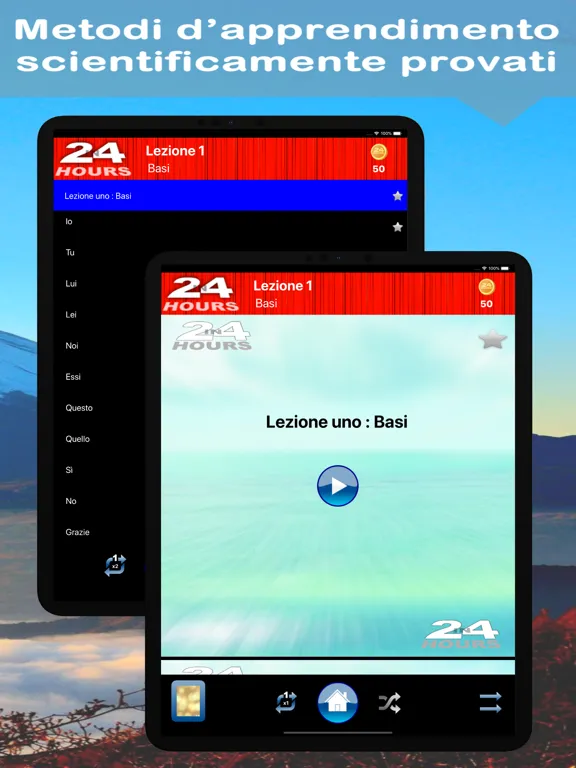 In 24 Ore Impara le lingue iPad 应用截图