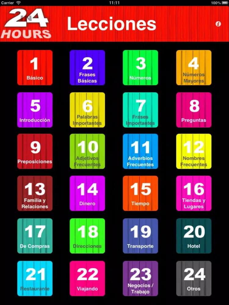 En 24 Horas Aprender a Hablar Alemán iPad  스크린샷