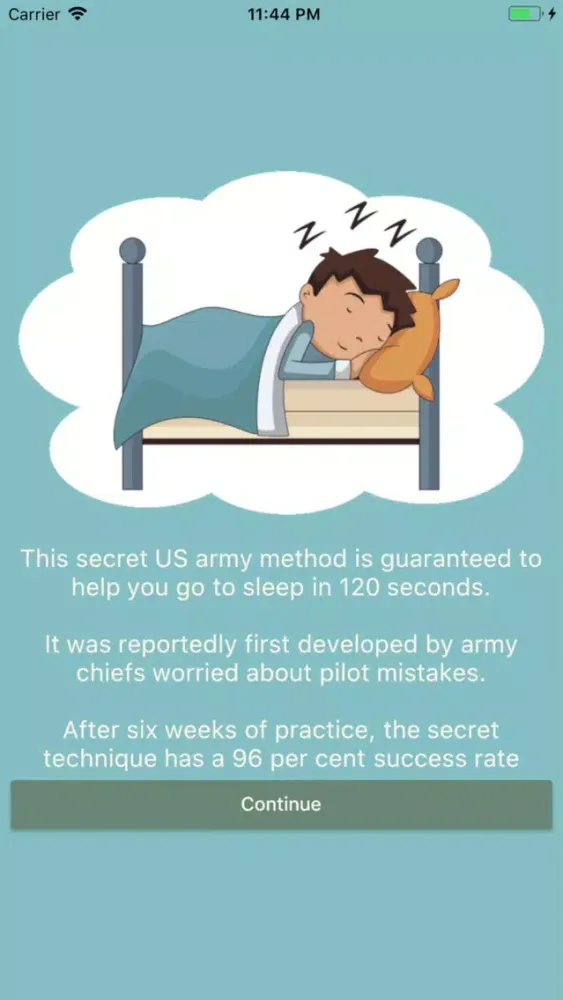 Military Insomnia Technique Screenshots