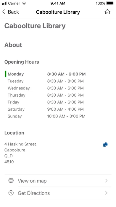 Moreton Bay Region Libraries Screenshots