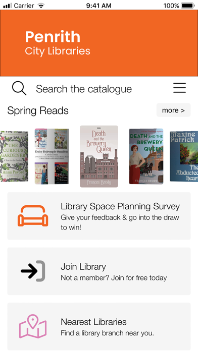 Penrith City Library स्क्रीनशॉट