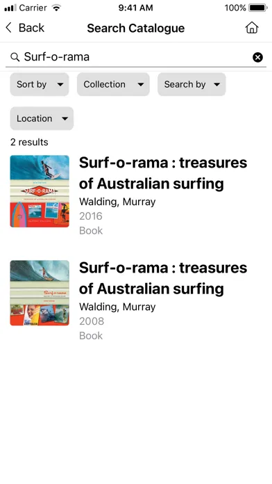 Capturas de tela do Sunshine Coast Libraries